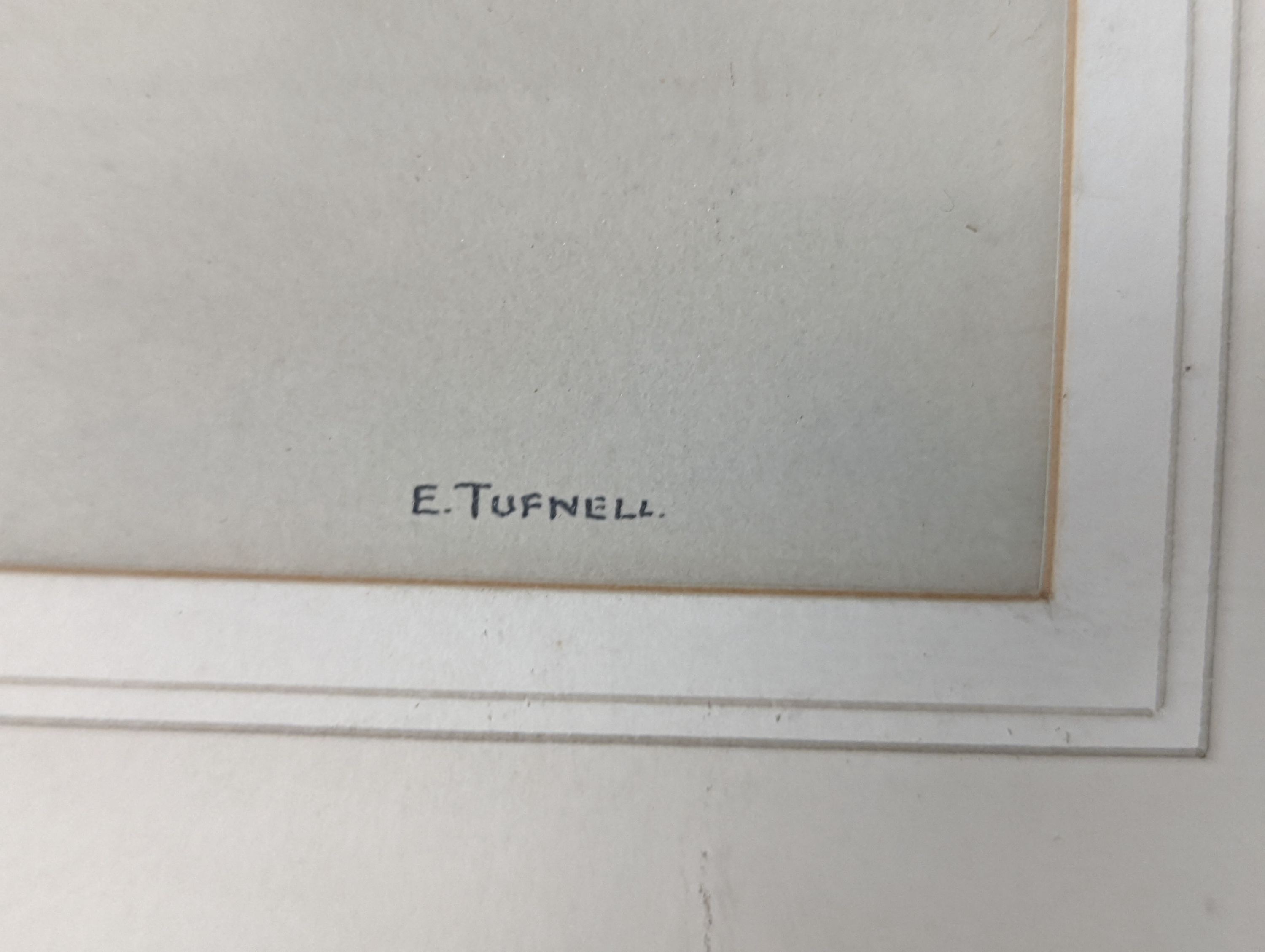 Eric Tuffnell (1888-1978), watercolour, 'HMS Roberts, Sicily July 1942', signed, 25 x 37cm